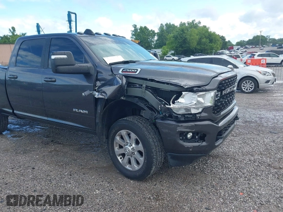 2023 Ram 2500 Big Horn with VIN 3C6UR5DL5PG628593, listed as a IAAI auction lot 42361042 with 38,821 mi miles and . Bid and sale history available at DreamBid. Image 6.