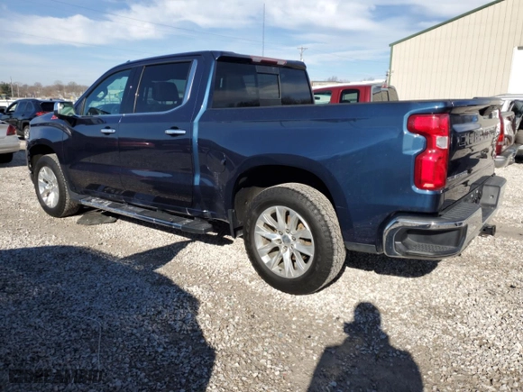 2019 Chevrolet Silverado 1500 LTZ with VIN 3GCUYGED2KG145876, listed as a Copart auction lot 46218695 with 103,132 mi miles and Salvage Title. Bid and sale history available at carsss.com. Image 2.
