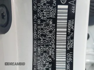 2024 Lexus UX 250h Premium z VIN JTHP9JBH5R2076214, wystawiony jako Copart lot #58866385 z przebiegiem 17 221 mil mil oraz Szkoda całkowita • Salvage title. Historia ofert i sprzedaży dostępna na DreamBid. Obrazek 13.