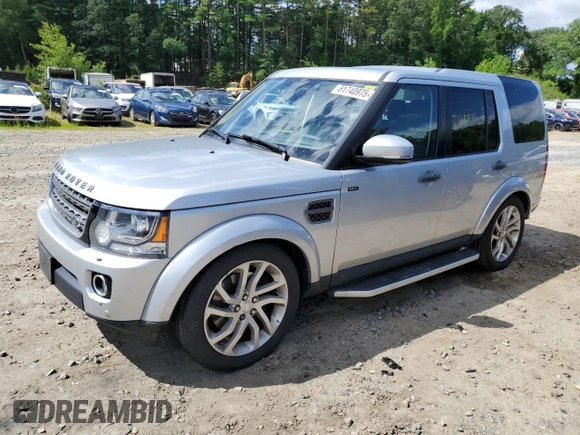 2016 Land Rover LR4 HSE with VIN SALAG2V60GA819564, listed as a Copart auction lot 61740975 with 154,252 mi miles and Clean title. Bid and sale history available at DreamBid. Image 1.