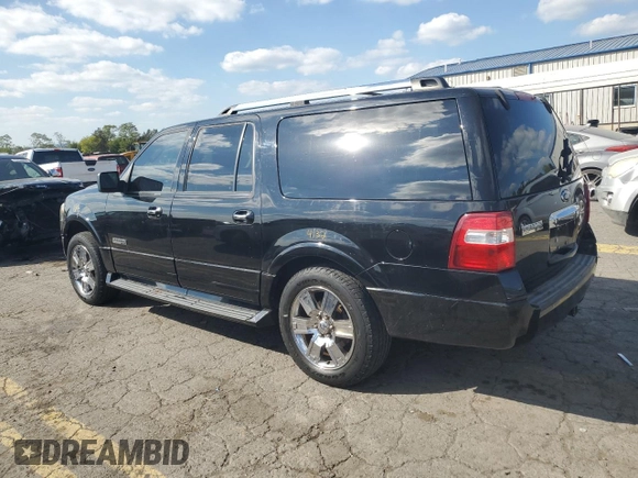 2008 Ford Expedition EL Limited with VIN 1FMFK20538LA87930, listed as a Copart auction lot 73356834 with 189,355 mi miles and Salvage Title. Bid and sale history available at carsss.com. Image 2.