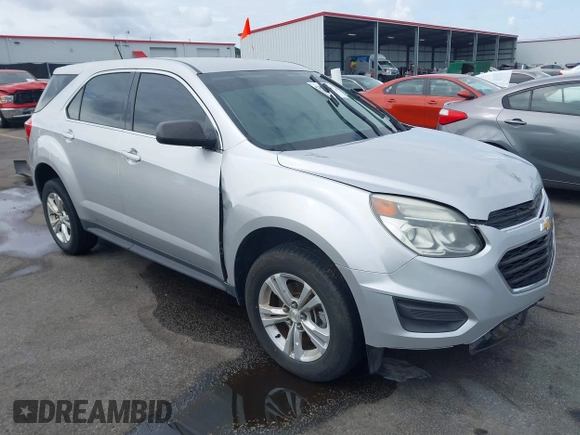 2017 Chevrolet Equinox LS with VIN 2GNALBEK6H1575339, listed as a IAAI auction lot 42041964 with 91,318 mi miles and . Bid and sale history available at carsss.com. Image 1.