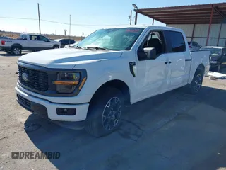 2024 Ford F-150 STX with VIN 1FTEW2K58RKE94988, listed as a IAAI auction lot 41242838 with 4,479 mi miles and . Bid and sale history available at carsss.com. Image 20.