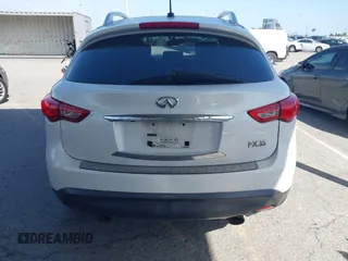 2010 Infiniti FX35 with VIN JN8AS1MU8AM801422, listed as a IAAI auction lot 41955709 with 202,345 mi miles. Bid and sale history available at carsss.com. Image 16.