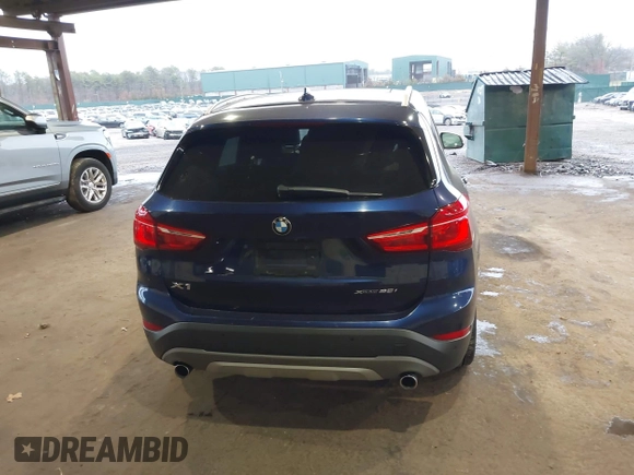 2019 BMW X1 xDrive28i with VIN WBXHT3C55K5L37338, listed as a IAAI auction lot 41934461 with 87,913 mi miles. Bid and sale history available at carsss.com. Image 16.