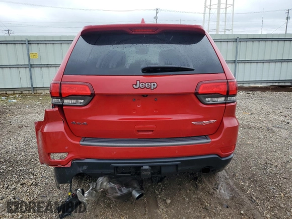 2017 Jeep Grand Cherokee Trailhawk with VIN 1C4RJFLG4HC932891, listed as a Copart auction lot 57217665 with 188,510 mi miles and Salvage title. Bid and sale history available at DreamBid. Image 6.