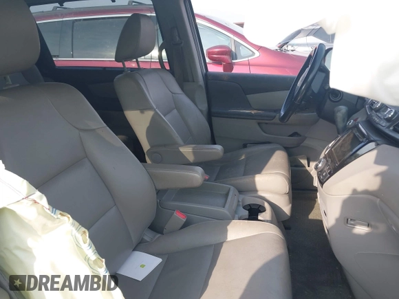 2016 Honda Odyssey EX-L z VIN 5FNRL5H62GB021948, wystawiony jako IAAI lot #42269019 z przebiegiem 147 189 mil mil oraz . Historia ofert i sprzedaży dostępna na DreamBid. Obrazek 5.