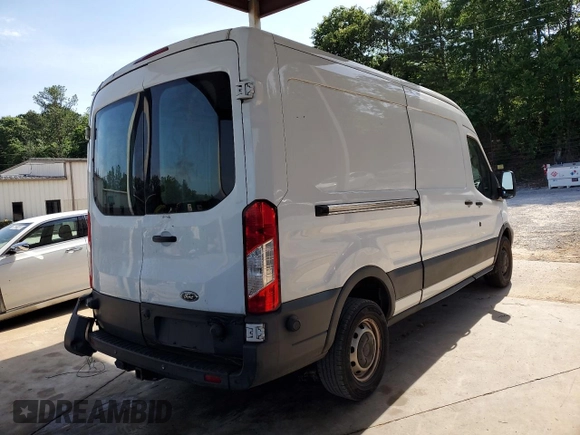 2015 Ford Transit Cargo with VIN 1FTNR2CG0FKA40351, listed as a Copart auction lot 57288885 with 348,368 mi miles and Clean title. Bid and sale history available at DreamBid. Image 3.