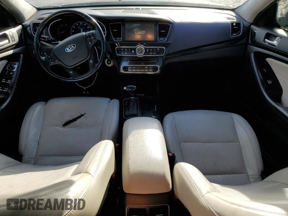 2014 Kia Cadenza Premium with VIN KNALN4D76E5132880, listed as a Copart auction lot 87154594 with 135,761 mi miles and Clean Title. Bid and sale history available at carsss.com. Image 8.