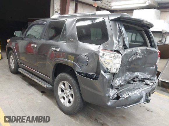 2011 Toyota 4Runner SR5 with VIN JTEZU5JR7B5017417, listed as a IAAI auction lot 41765420 with 165,714 mi miles and . Bid and sale history available at DreamBid. Image 3.