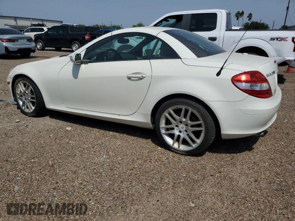 2007 Mercedes-Benz SLK 280 z VIN WDBWK54F97F147407, wystawiony jako Copart lot #51713315 z przebiegiem 83 872 mil mil oraz Szkoda całkowita • Salvage title. Historia ofert i sprzedaży dostępna na DreamBid. Obrazek 2.