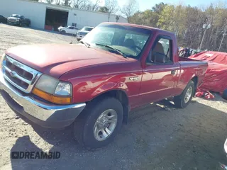 1999 Ford Ranger XL with VIN 1FTYR10C3XUA01607, listed as a IAAI auction lot 41844651 with 209,343 mi miles. Bid and sale history available at carsss.com. Image 2.
