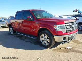 2013 Ford F-150 XL with VIN 1FTFW1CT8DKE86491, listed as a IAAI auction lot 41138690 with 177,027 mi miles. Bid and sale history available at carsss.com. Image 1.