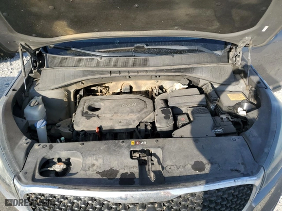 2017 Kia Sorento L with VIN 5XYPG4A33HG259405, listed as a Copart auction lot 49921445 with 128,183 mi miles and Salvage Title. Bid and sale history available at carsss.com. Image 12.