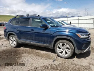 2021 Volkswagen Atlas SE z VIN 1V2HP2CA8MC529312, wystawiony jako Copart lot #55112115 z przebiegiem 60 276 mil mil oraz Szkoda całkowita • Salvage title. Historia ofert i sprzedaży dostępna na DreamBid. Obrazek 4.