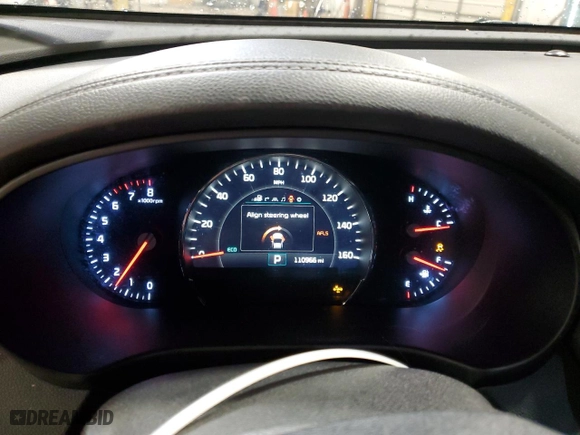 2017 Kia Sorento SX V6 with VIN 5XYPKDA59HG232192, listed as a Copart auction lot 42927095 with 110,966 mi miles and Salvage Title. Bid and sale history available at carsss.com. Image 9.