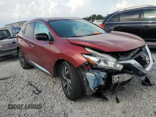 2016 Nissan Murano Platinum with VIN 5N1AZ2MH4GN153205, listed as a Copart auction lot 69627624 with Not provided miles and Salvage title. Bid and sale history available at DreamBid. Image 4.