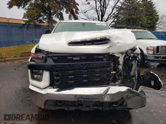 2021 Chevrolet Silverado 3500HD Work Truck with VIN 1GC4YSEY8MF116263, listed as a Copart auction lot 72795074 with 85,852 mi miles and Salvage Title. Bid and sale history available at carsss.com. Image 5.