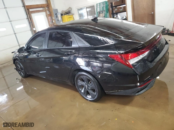 2021 Hyundai Elantra SEL with VIN KMHLS4AG3MU135879, listed as a Copart auction lot 72933034 with 56,426 mi miles and Salvage Title. Bid and sale history available at carsss.com. Image 2.