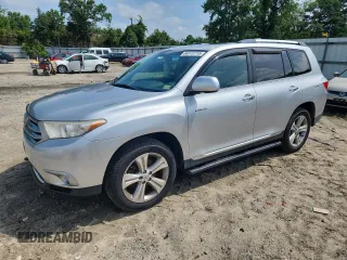 2013 Toyota Highlander Limited с VIN 5TDDK3EH1DS239023, выставлен на аукционе Copart как лот 66310715 с пробегом 147 382 миль миль и Списание • Salvage title. История ставок и продаж доступна на DreamBid. Изображение 1.