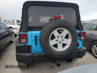 2018 Jeep Wrangler JK Unlimited Sport S with VIN 1C4BJWDG8JL860843, listed as a Copart auction lot 74480734 with 0 mi miles and Non Repairable. Bid and sale history available at carsss.com. Image 6.