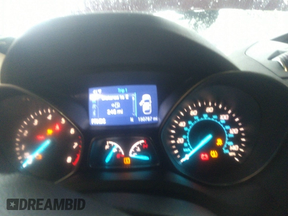 2014 Ford Escape SE with VIN 1FMCU9GX4EUA03567, listed as a IAAI auction lot 41571992 with 150,787 mi miles. Bid and sale history available at carsss.com. Image 7.