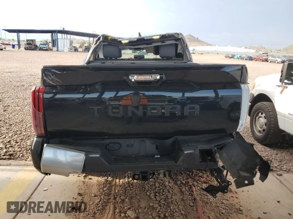 2023 Toyota Tundra Limited Hybrid with VIN 5TFJC5DB1PX039251, listed as a Copart auction lot 66027024 with 11,583 mi miles and Salvage title. Bid and sale history available at DreamBid. Image 6.