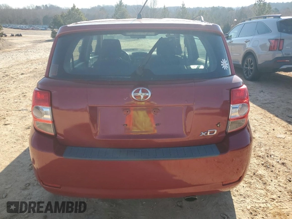 2010 Scion xD with VIN JTKKU4B41A1004907, listed as a Copart auction lot 46317285 with 257,204 mi miles and Salvage Title. Bid and sale history available at carsss.com. Image 6.