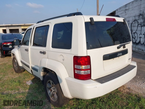 2008 Jeep Liberty Sport with VIN 1J8GP28K48W228144, listed as a IAAI auction lot 41928584 with Not Provided miles. Bid and sale history available at carsss.com. Image 3.