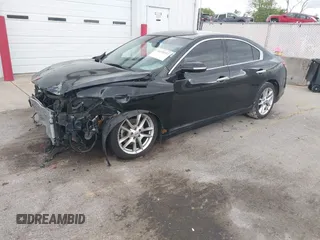 2011 Nissan Maxima SV with VIN 1N4AA5AP1BC855467, listed as a IAAI auction lot 42335311 with 169,261 mi miles and . Bid and sale history available at DreamBid. Image 2.