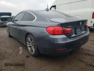 2016 BMW 4 Series 428i xDrive with VIN WBA3N9C50GK249856, listed as a Copart auction lot 57449925 with 87,532 mi miles and Salvage title. Bid and sale history available at DreamBid. Image 2.