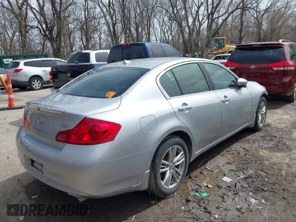 2011 Infiniti G25 x z VIN JN1DV6AR2BM451464, wystawiony jako IAAI lot #41754165 z przebiegiem 76 094 mil mil oraz . Historia ofert i sprzedaży dostępna na DreamBid. Obrazek 4.