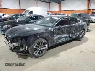 2019 Audi S5 Sportback Prestige z VIN WAUC4CF55KA004156, wystawiony jako Copart lot #41421545 z przebiegiem Nie podano mil oraz Szkoda całkowita • Salvage title. Historia ofert i sprzedaży dostępna na DreamBid. Obrazek 1.