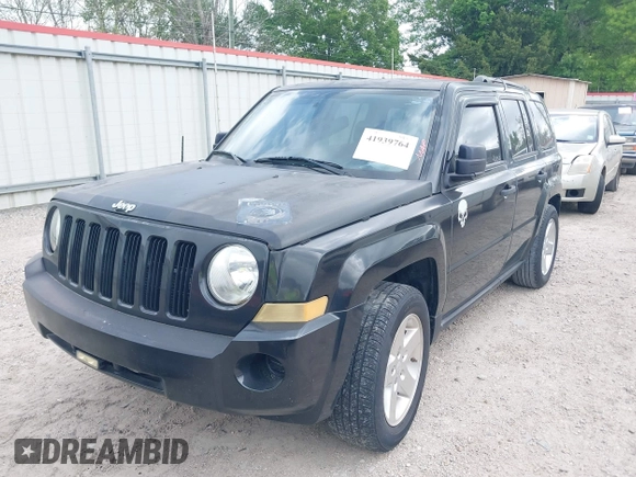 2009 Jeep Patriot Sport with VIN 1J8FT28B29D165484, listed as a IAAI auction lot 41939764 with 116,743 mi miles. Bid and sale history available at carsss.com. Image 6.