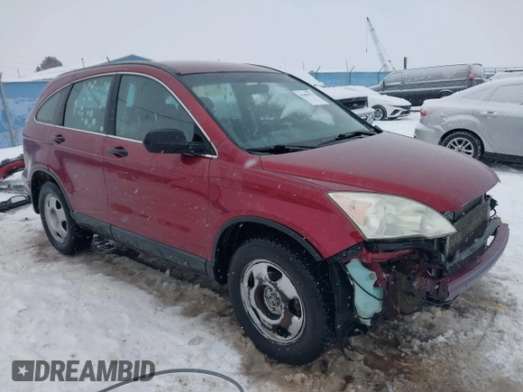 2008 Honda CR-V LX with VIN 3CZRE38358G701255, listed as a IAAI auction lot 41494171 with 267,757 mi miles and . Bid and sale history available at carsss.com. Image 1.
