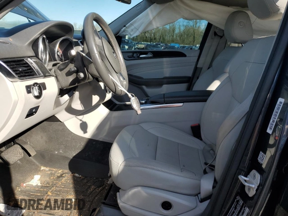 2015 Mercedes-Benz M ML 350 with VIN 4JGDA5HB5FA564498, listed as a Copart auction lot 46475015 with 98,031 mi miles and Salvage Title. Bid and sale history available at carsss.com. Image 7.