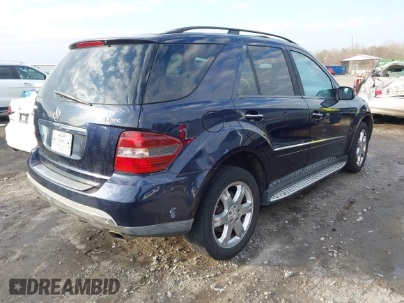 2007 Mercedes-Benz M 350 with VIN 4JGBB86E57A288084, listed as a IAAI auction lot 41499003 with 278,491 mi miles and . Bid and sale history available at DreamBid. Image 4.