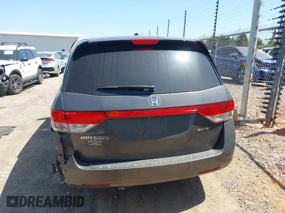 2015 Honda Odyssey Touring Elite with VIN 5FNRL5H98FB034700, listed as a IAAI auction lot 42019265 with 226,829 mi miles and . Bid and sale history available at DreamBid. Image 16.