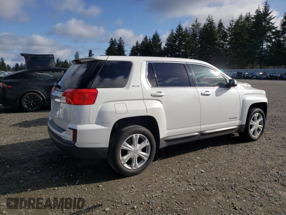 2017 GMC Terrain SLE with VIN 2GKALMEKXH6347601, listed as a Copart auction lot 52768725 with 83,358 mi miles and Salvage Title. Bid and sale history available at carsss.com. Image 3.
