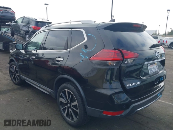 2019 Nissan Rogue SL with VIN 5N1AT2MT9KC749923, listed as a IAAI auction lot 41499939 with 39,193 mi miles and . Bid and sale history available at DreamBid. Image 14.