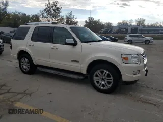 2008 Ford Explorer Limited with VIN 1FMEU75E28UA38692, listed as a Copart auction lot 77047004 with 231,680 mi miles and Clean title. Bid and sale history available at DreamBid. Image 4.