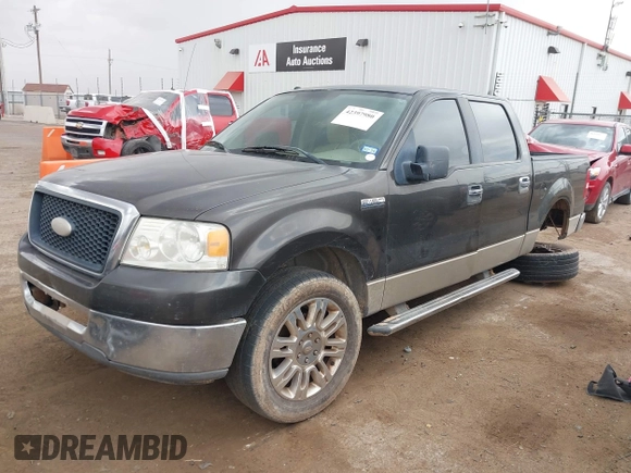 2007 Ford F-150 XLT with VIN 1FTRW12W27KB93506, listed as a IAAI auction lot 42397980 with Not provided miles and . Bid and sale history available at DreamBid. Image 16.