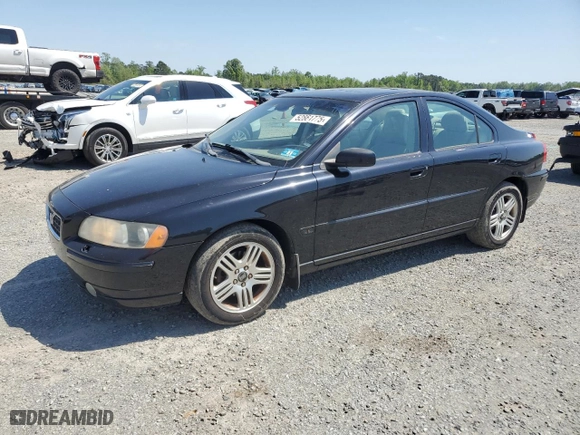 2006 Volvo S60 2.5L Turbo with VIN YV1RS592062532326, listed as a Copart auction lot 52861775 with 145,234 mi miles and Clean Title. Bid and sale history available at carsss.com. Image 1.