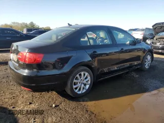 2011 Volkswagen Jetta Sedan SE w/Convenience & Sunroof PZEV with VIN 3VWDZ7AJ0BM364987, listed as a Copart auction lot 53563575 with 76,843 mi miles and Salvage Title. Bid and sale history available at carsss.com. Image 3.