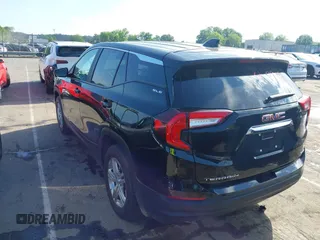 2024 GMC Terrain SLE with VIN 3GKALTEG4RL272736, listed as a IAAI auction lot 42225580 with 24,106 mi miles and . Bid and sale history available at carsss.com. Image 3.