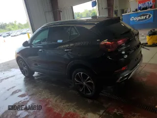 2021 Buick Encore GX Essence with VIN KL4MMGSL9MB182081, listed as a Copart auction lot 58720765 with 37,646 mi miles and Salvage title. Bid and sale history available at DreamBid. Image 2.