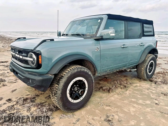 2022 Ford Bronco с VIN 1FMEE5DP3NLB62749, выставлен на аукционе Copart как лот 60267875 с пробегом 60 062 миль миль и Списание • Salvage title. История ставок и продаж доступна на DreamBid. Изображение 2.