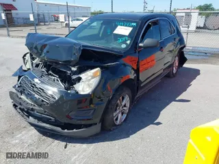 2017 Chevrolet Equinox LS with VIN 2GNALBEK1H1544841, listed as a IAAI auction lot 41974811 with 133,219 mi miles. Bid and sale history available at carsss.com. Image 2.