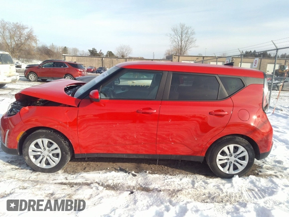 2023 Kia Soul LX with VIN KNDJ23AU1P7207354, listed as a IAAI auction lot 41394853 with 28,552 mi miles and . Bid and sale history available at DreamBid. Image 14.