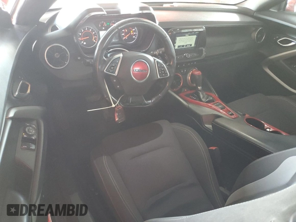 2017 Chevrolet Camaro 1LT with VIN 1G1FB3DS2H0132070, listed as a Copart auction lot 48714185 with 91,508 mi miles and Salvage Title. Bid and sale history available at carsss.com. Image 8.